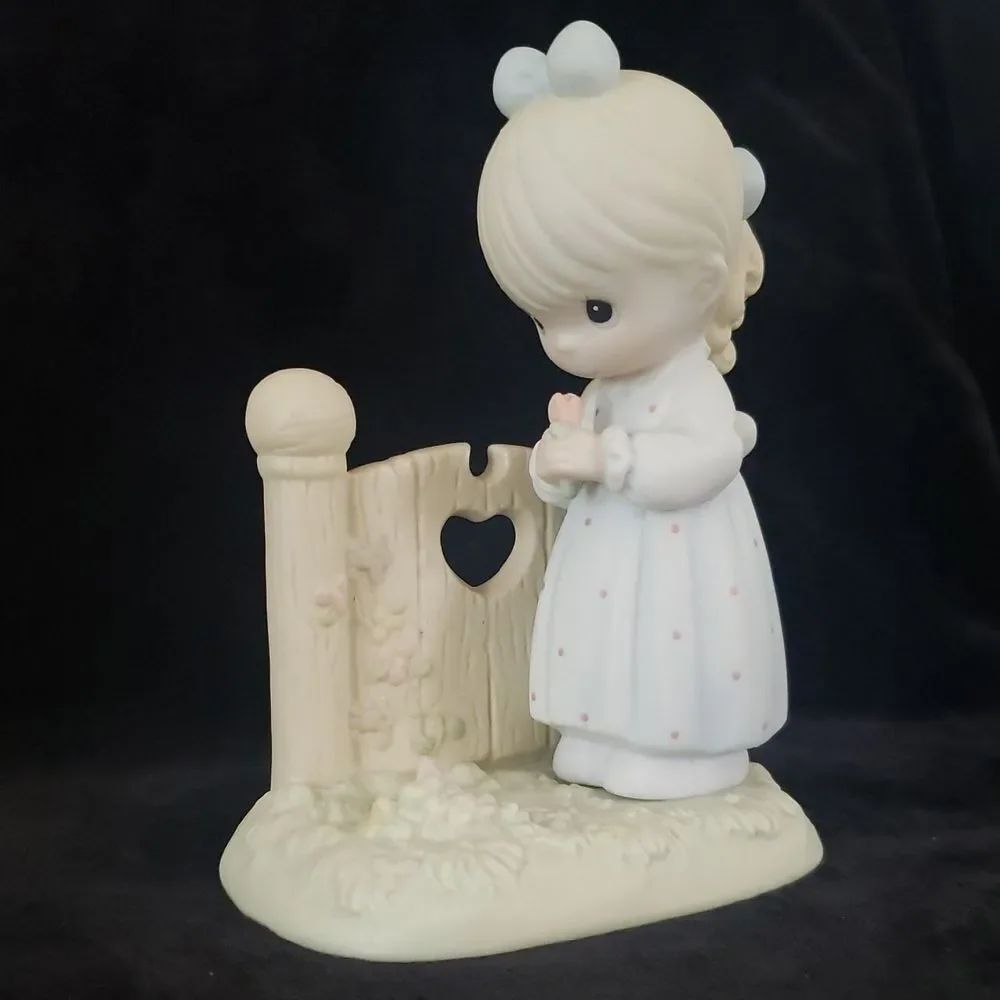 Vtg Precious Moments "I Will Always Be Thinking of You" Figurine #523631 (1993)